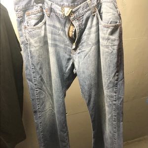 Men’s used lucky brand jeans,size 38